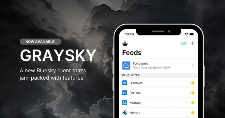 Technoloty News :  Bluesky gets its first third-party mobile app with Graysky, launching later this month