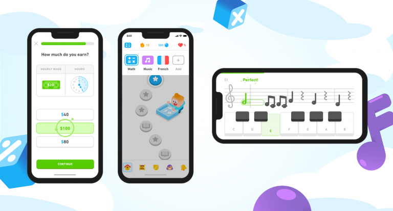 Technoloty News :  Duolingo confirms its app will soon include both math and music lessons .