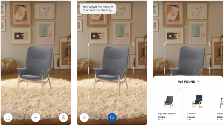 Technoloty News :  GrokStyle’s visual search tech makes it into IKEA’s Place AR app .