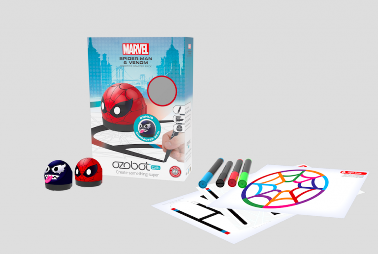 Technoloty News :  Guardians of the Galaxy and Spider-Man Ozobots are on the way .