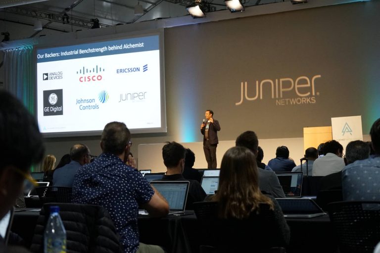 Technoloty News :  Juniper Networks invests $2.5M in enterprise tech accelerator Alchemist .
