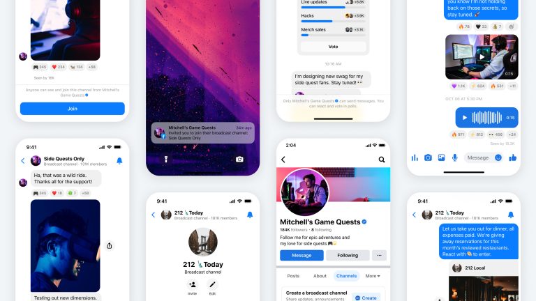Technoloty News :  Meta is bringing its Telegram-like broadcast channels to Facebook and Messenger