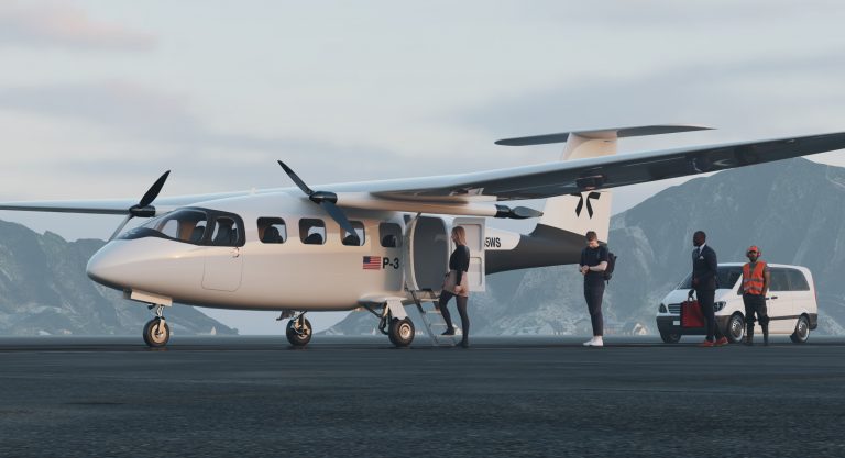 Technoloty News :  Pyka shows off its new electric passenger plane, the P3 .