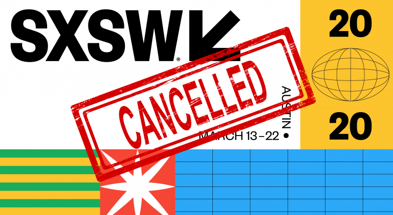 Technoloty News :  SXSW cancels its 400K-person conference due to coronavirus .