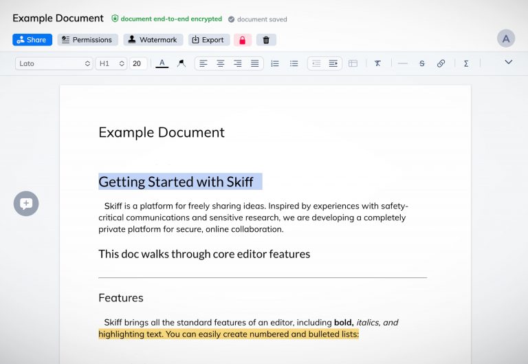 Technoloty News :  Skiff, an end-to-end encrypted alternative to Google Docs, raises $3.7M seed .
