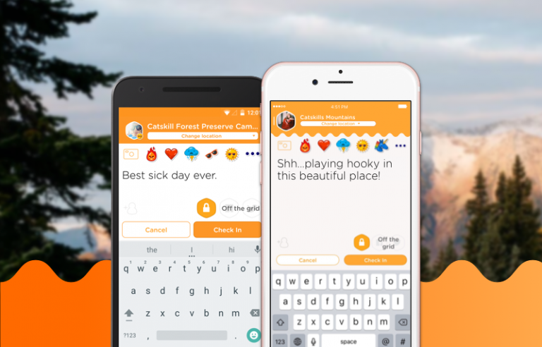 Technoloty News :  Swarm now lets users check-in without sharing their location .