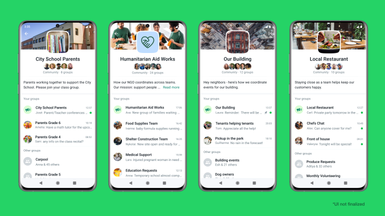 Technoloty News :  WhatsApp to launch ‘Communities’ — more structured group chats with admin controls .